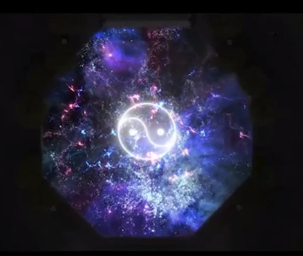 灯光秀动画视频制作——宇宙八卦光影特效